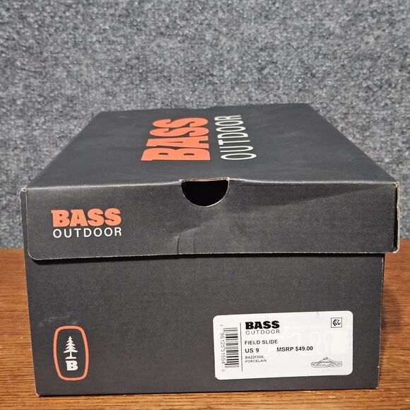 BASS OUTDOOR Mens Comfy Field Slide Slipper Size 9/ Womens Size 10 Tiffany Blue - Picture 9 of 10